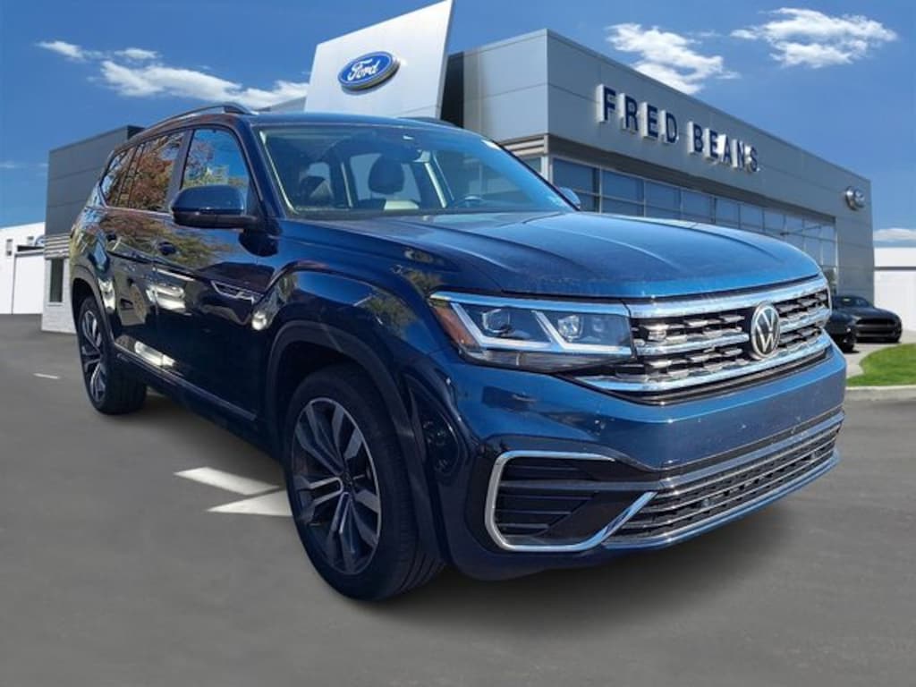 Used 2021 Volkswagen Atlas 3.6L V6 SEL R-Line SUV