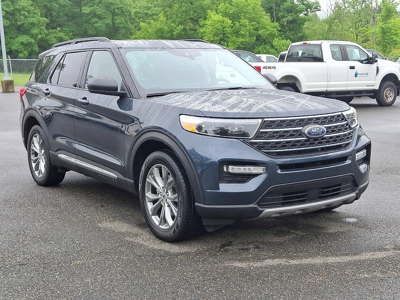 Used 2022 Ford Explorer XLT with VIN 1FMSK8DH4NGB23795 for sale in Boyertown, PA