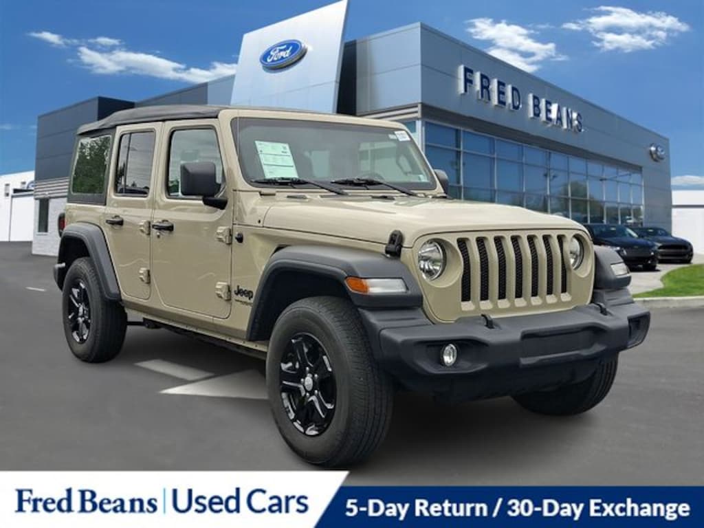 Used 2022 Jeep Wrangler Unlimited Sport S SUV