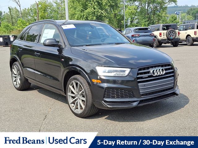 Used 2018 Audi Q3 Premium Plus with VIN WA1JCCFS8JR010286 for sale in Boyertown, PA