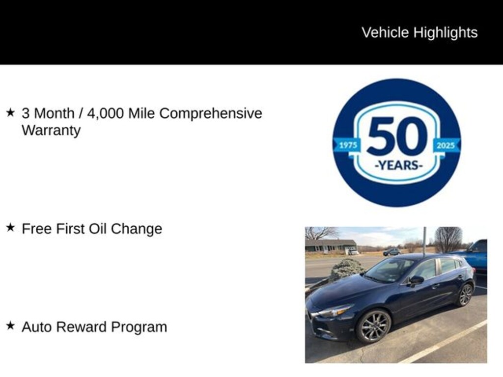 Certified 2018 Mazda Mazda3 Grand Touring Hatchback