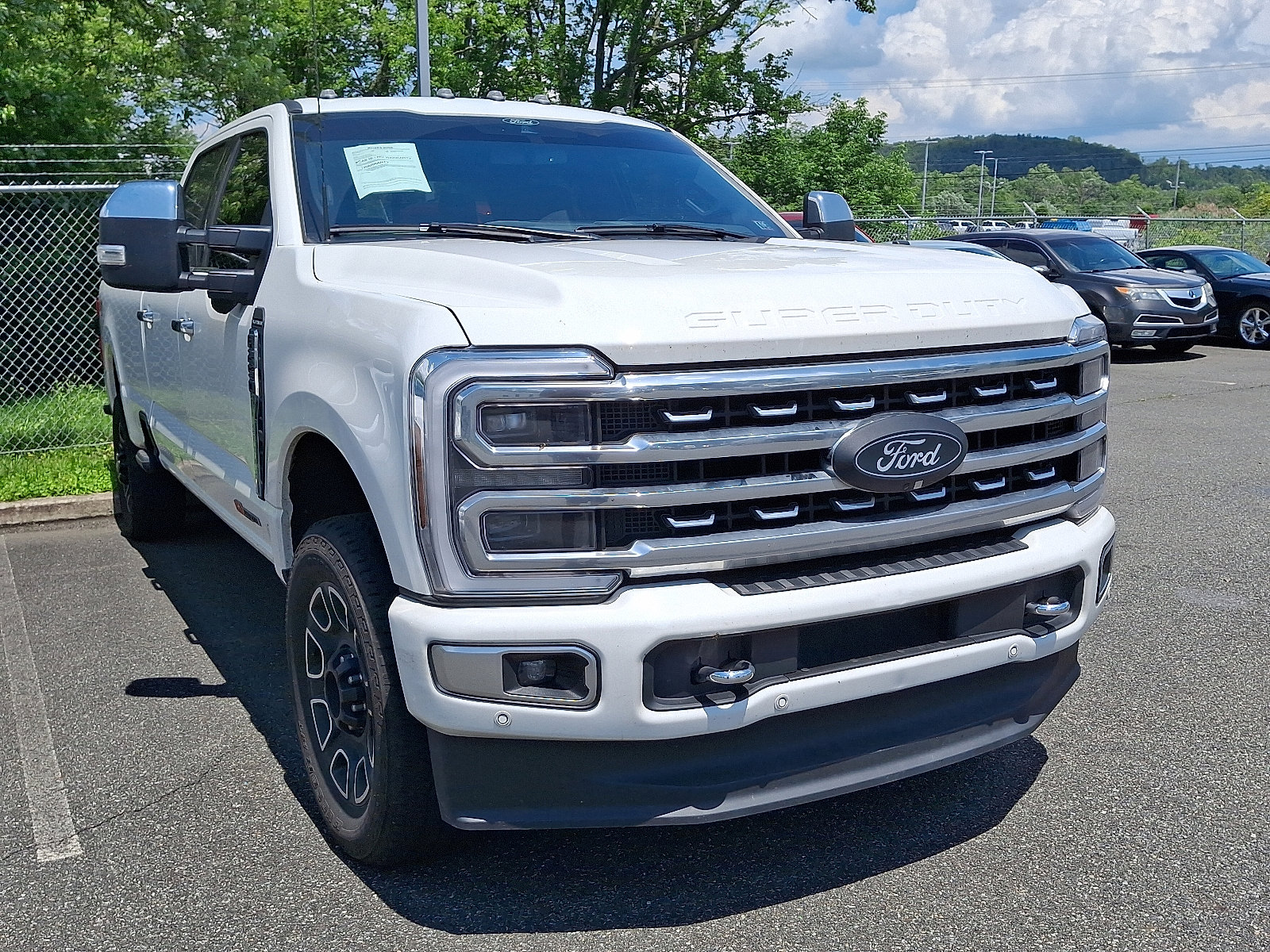 Used 2024 Ford F-250 Super Duty Platinum with VIN 1FT8W2BM5RED62189 for sale in Boyertown, PA