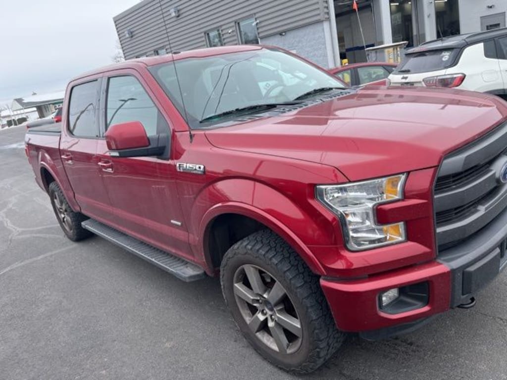 Used 2015 Ford F-150 Lariat Truck SuperCrew Cab