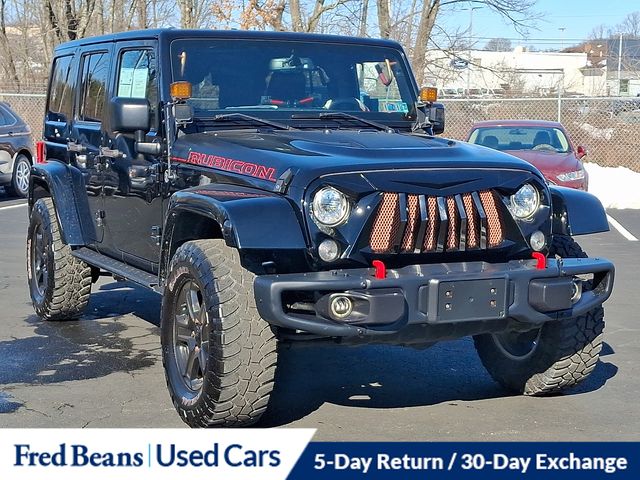 Used 2017 Jeep Wrangler Unlimited Rubicon Recon with VIN 1C4HJWFG0HL675140 for sale in Boyertown, PA