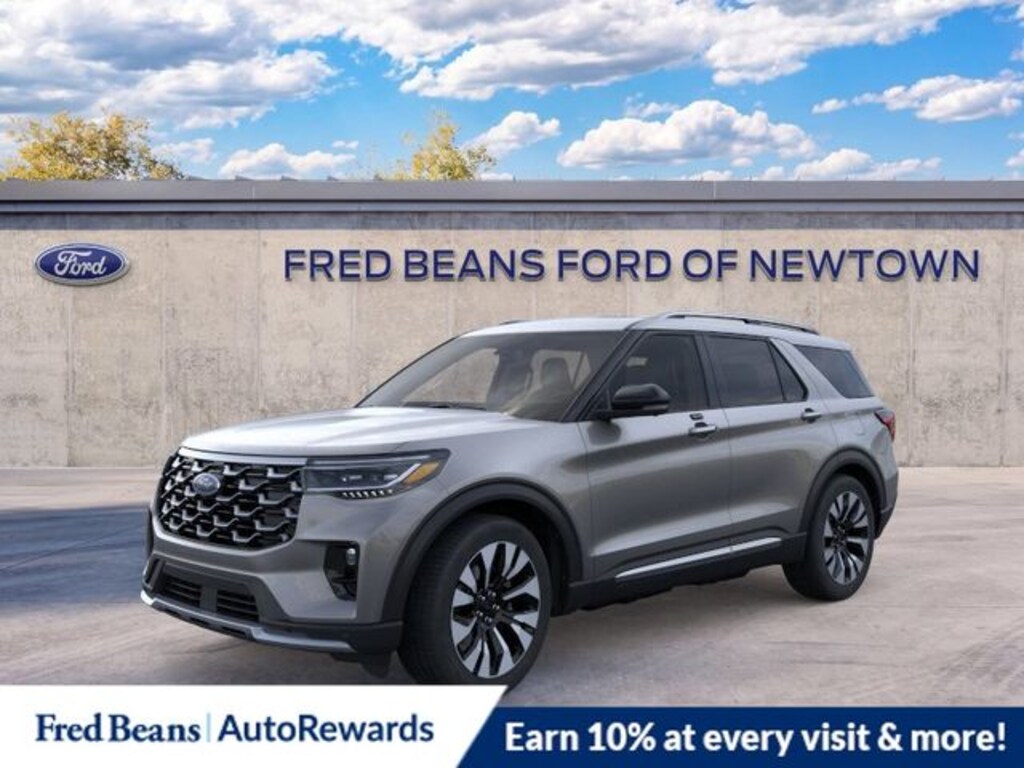 New 2026 Ford Explorer Platinum SUV