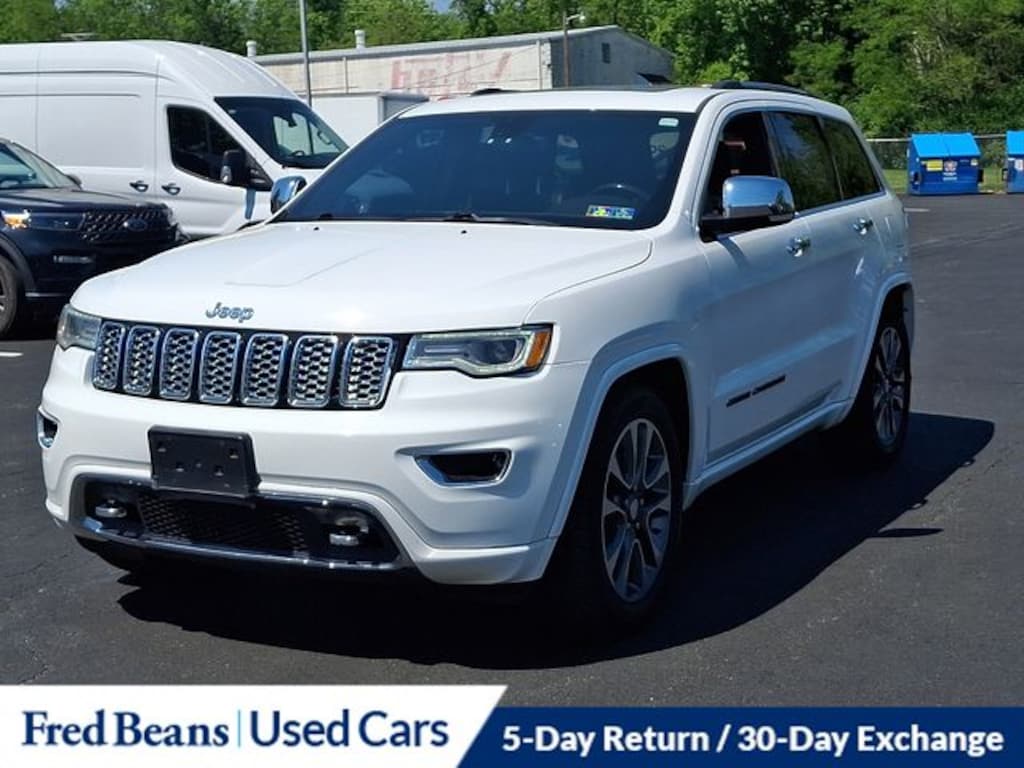 Used 2017 Jeep Grand Cherokee Overland SUV