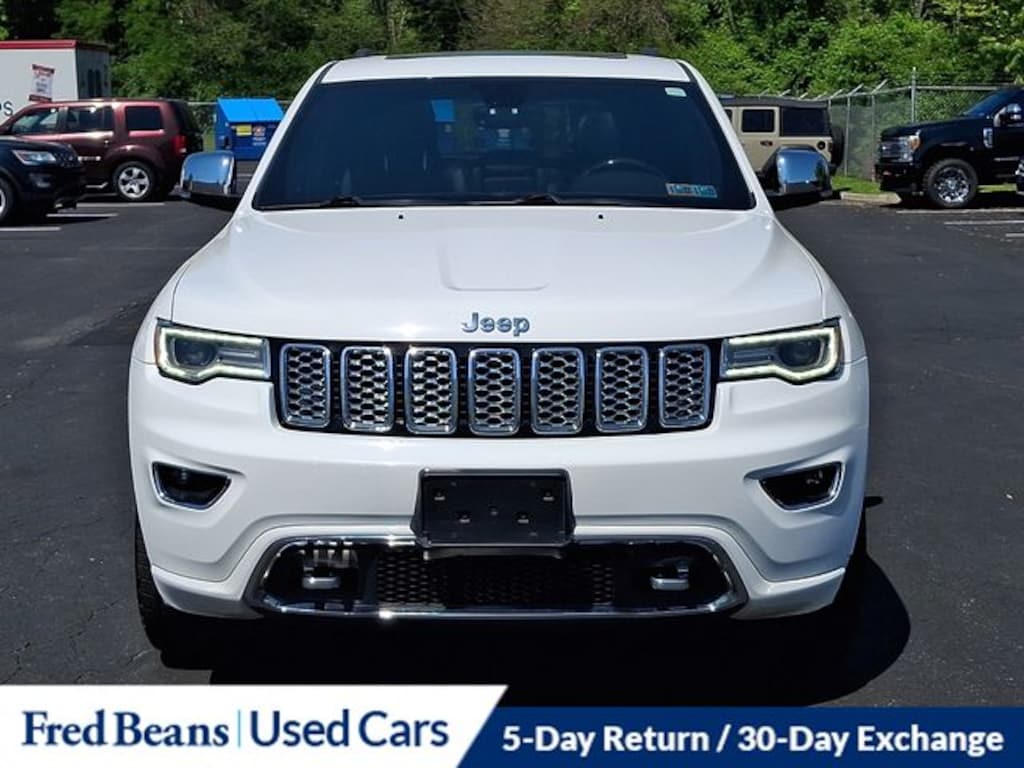 Used 2017 Jeep Grand Cherokee Overland SUV