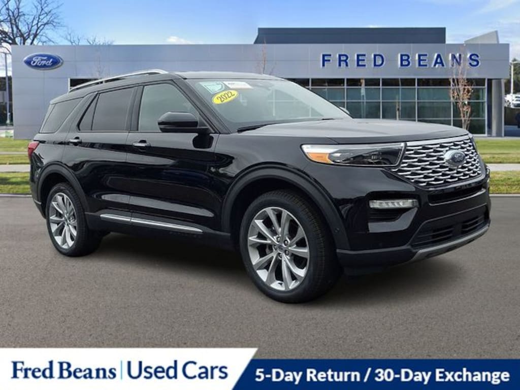 Used 2022 Ford Explorer Platinum SUV