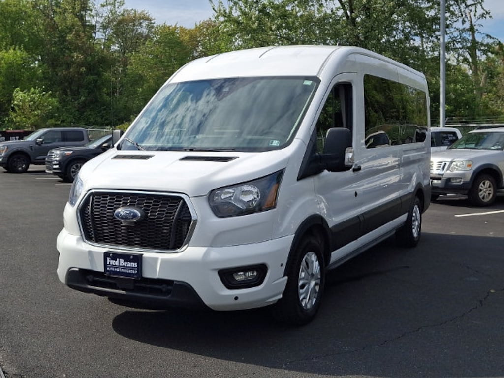 Certified 2025 Ford Transit-350 XLT Wagon Medium Roof Van