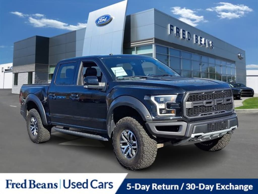 Used 2018 Ford F-150 Raptor Truck SuperCrew Cab
