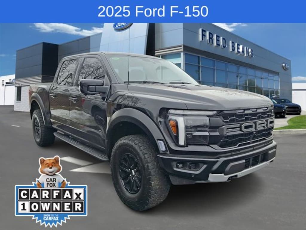 Used 2025 Ford F-150 Raptor Truck SuperCrew Cab