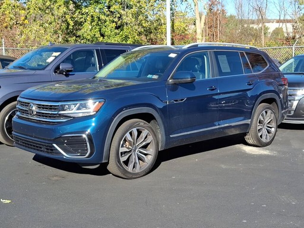Used 2021 Volkswagen Atlas 3.6L V6 SEL R-Line SUV
