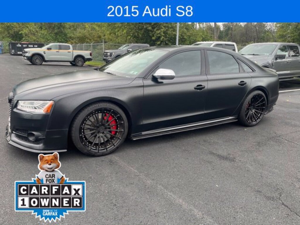 Used 2015 Audi S8 4.0T Sedan