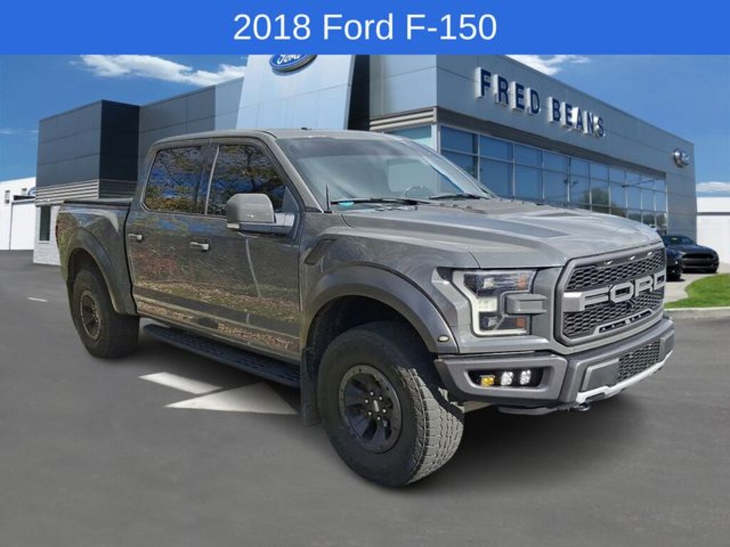 Used 2018 Ford F-150 Raptor Truck SuperCrew Cab