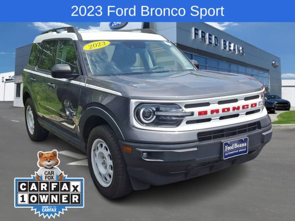 Used 2023 Ford Bronco Sport Heritage SUV