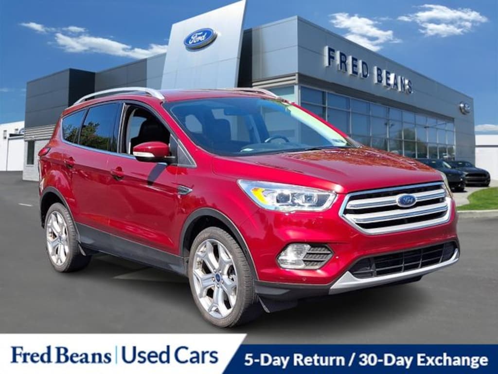 Certified 2019 Ford Escape Titanium SUV