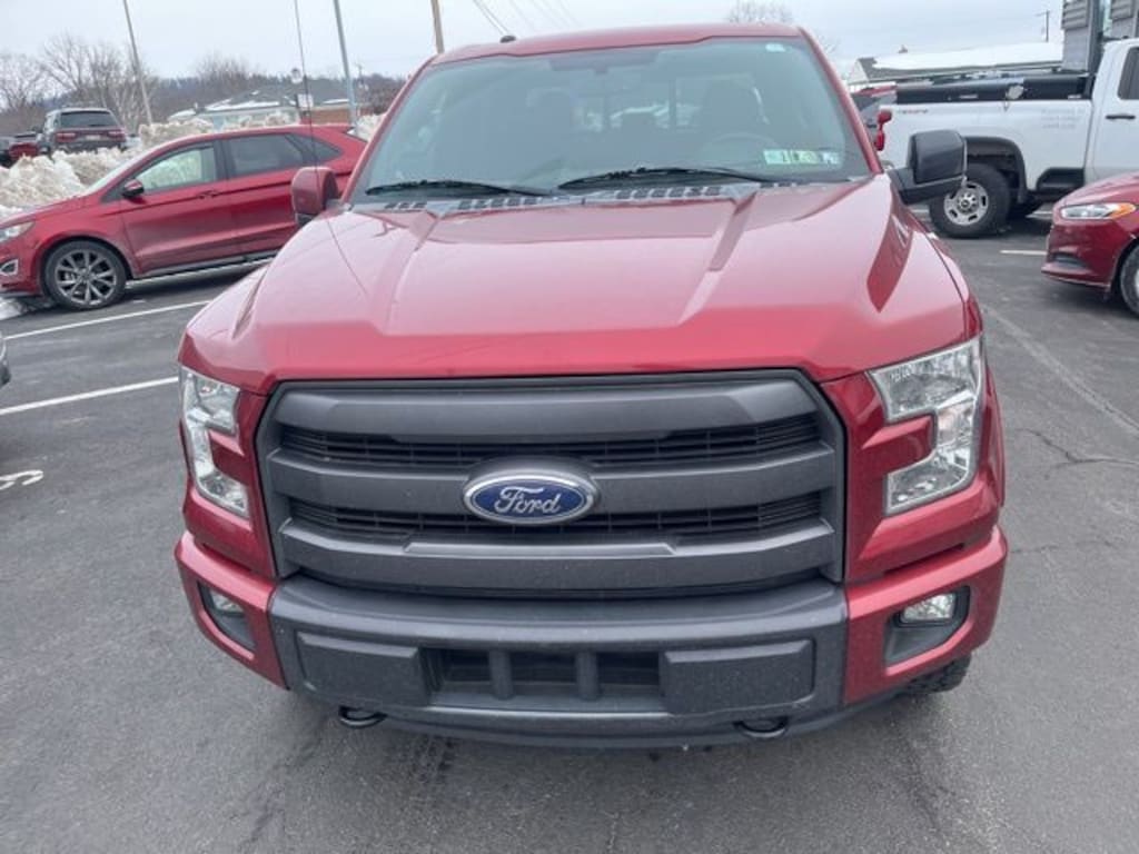 Used 2015 Ford F-150 Lariat Truck SuperCrew Cab