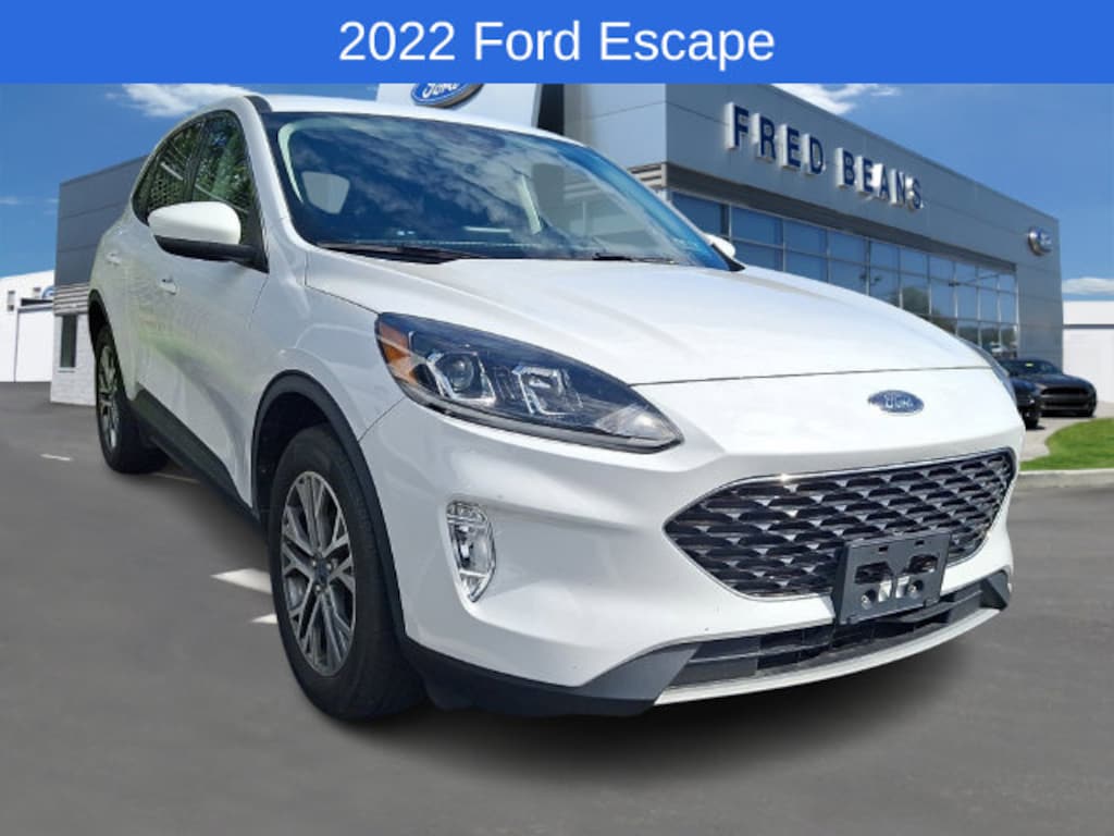 Certified 2022 Ford Escape SEL SUV