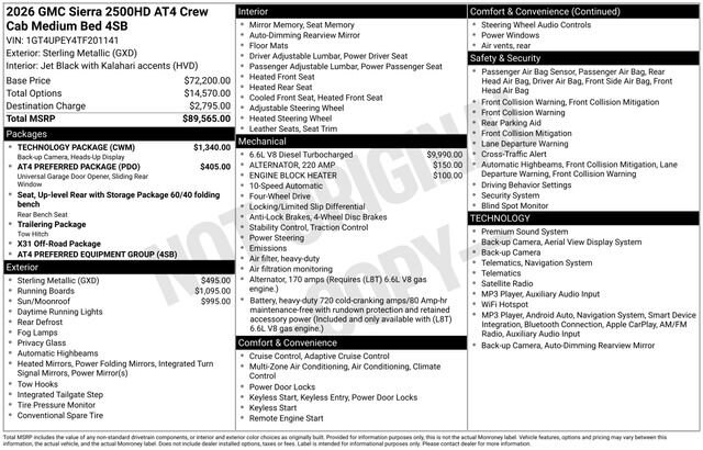 2026 GMC Sierra 2500HD AT4 - Photo 9