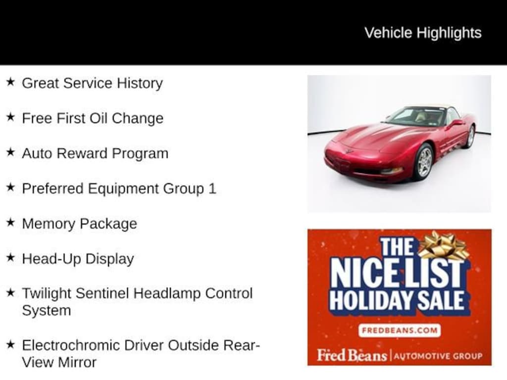 Used 2004 Chevrolet Corvette NA Performance