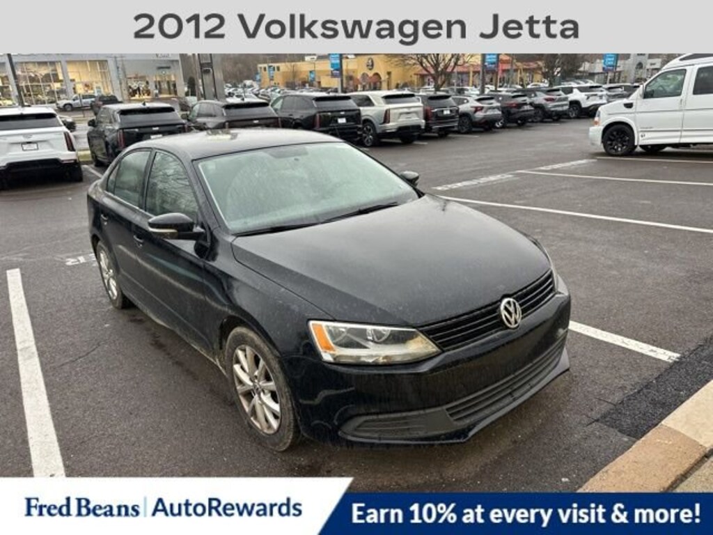 Used 2012 Volkswagen Jetta 2.5L SE Sedan