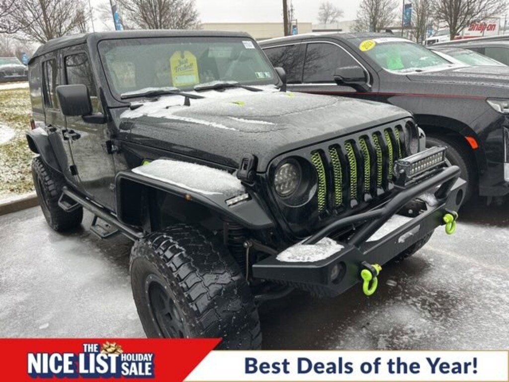 Used 2020 Jeep Wrangler Unlimited Sport S 4X4 SUV