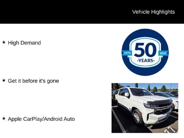 Used 2021 Chevrolet Suburban Commercial SUV