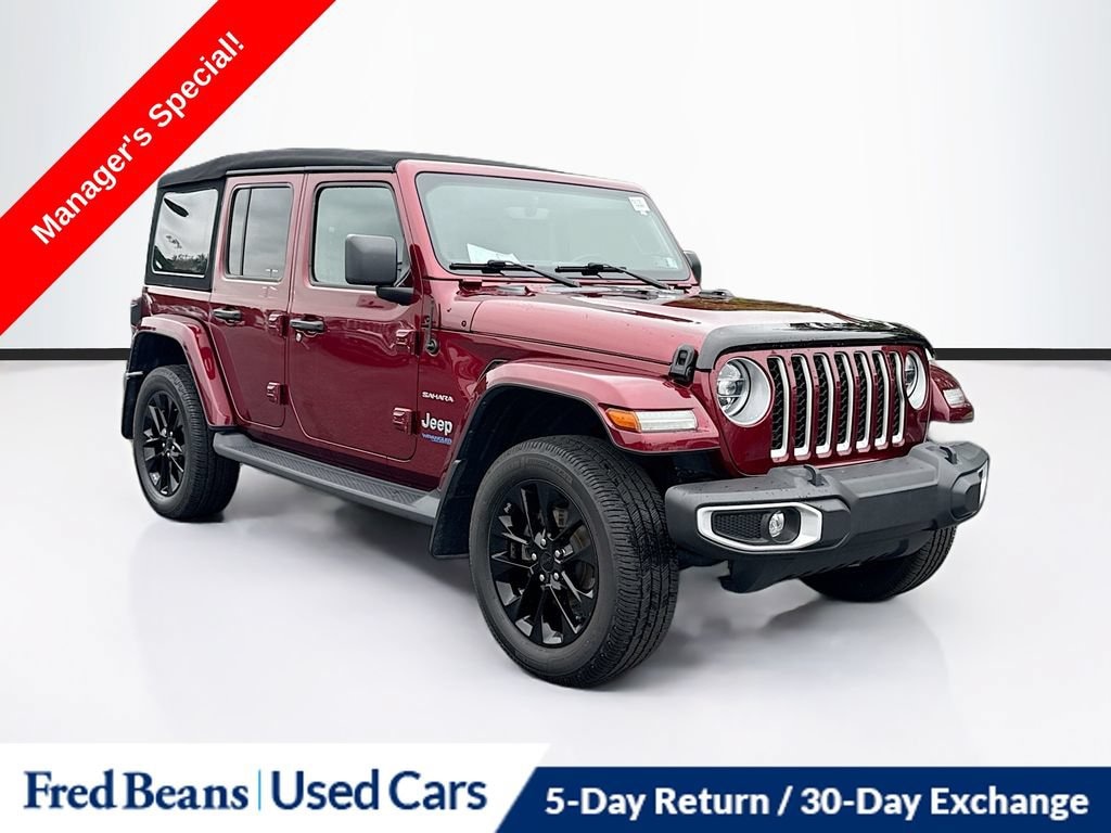 Used 2021 Jeep Wrangler 4xe Unlimited Sahara