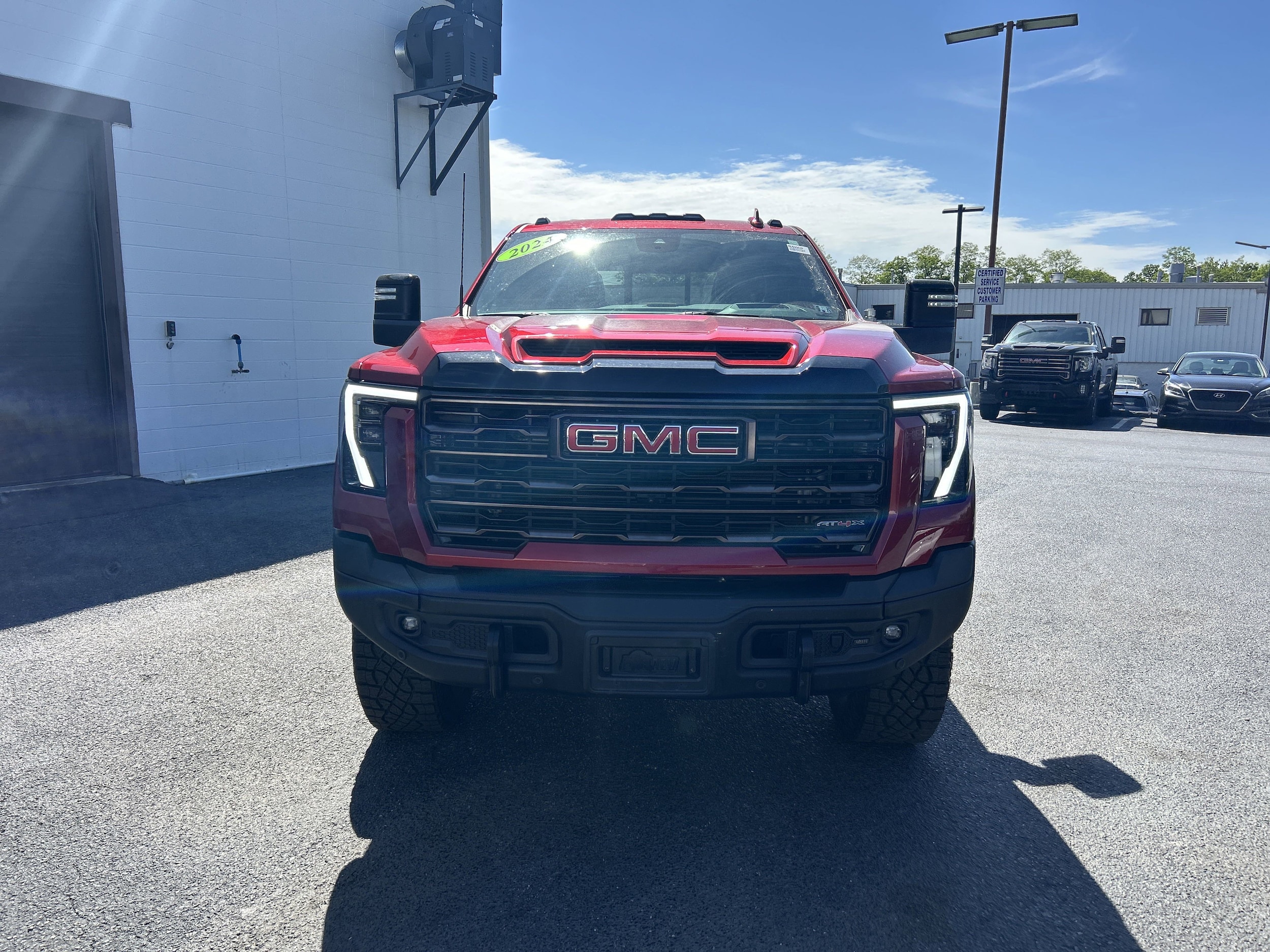 Certified 2024 GMC Sierra 2500HD AT4X with VIN 1GT49ZEY1RF269452 for sale in Doylestown, PA