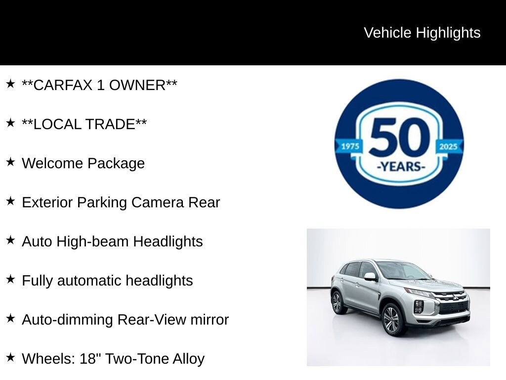 Used 2023 Mitsubishi Outlander Sport ES