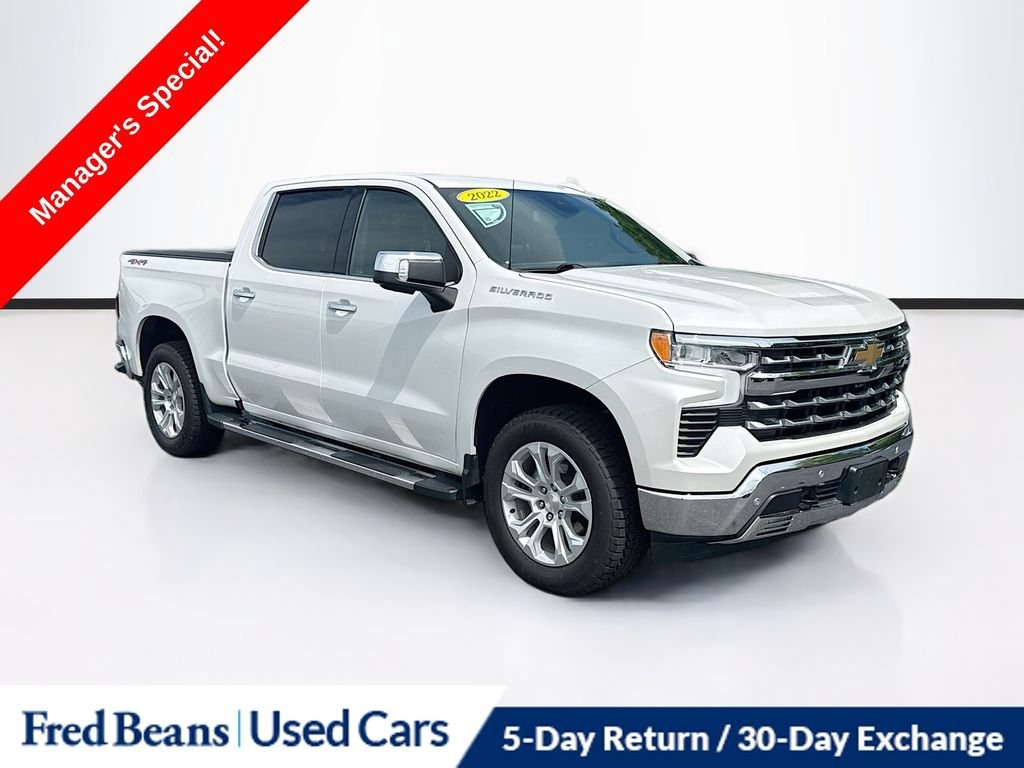 Used 2022 Chevrolet Silverado 1500 LTZ Truck