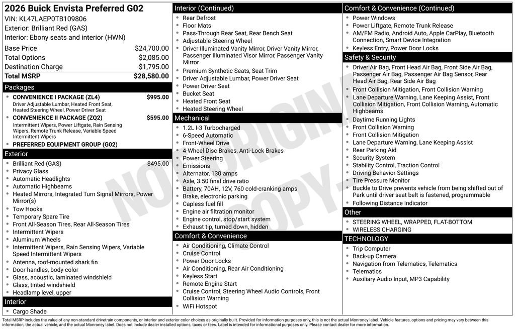 2026 Buick Envista Preferred - Photo 10