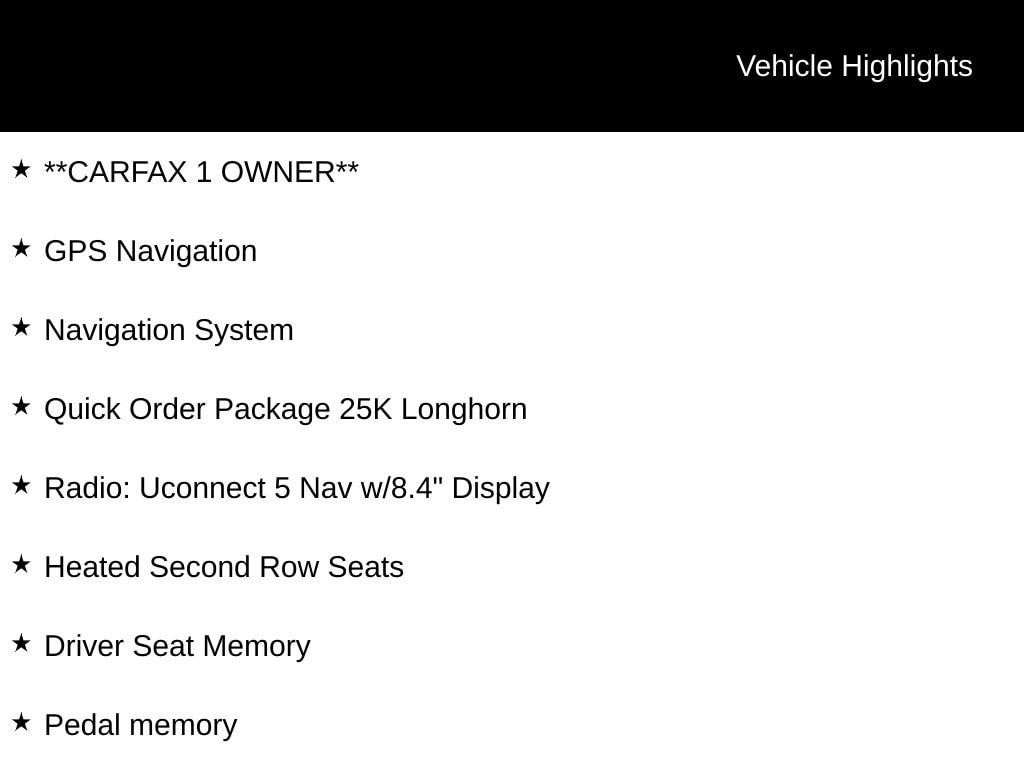 Used 2022 Ram 1500 Longhorn