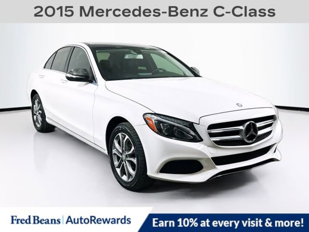 Used 2015 Mercedes-Benz C 300 4matic Sedan