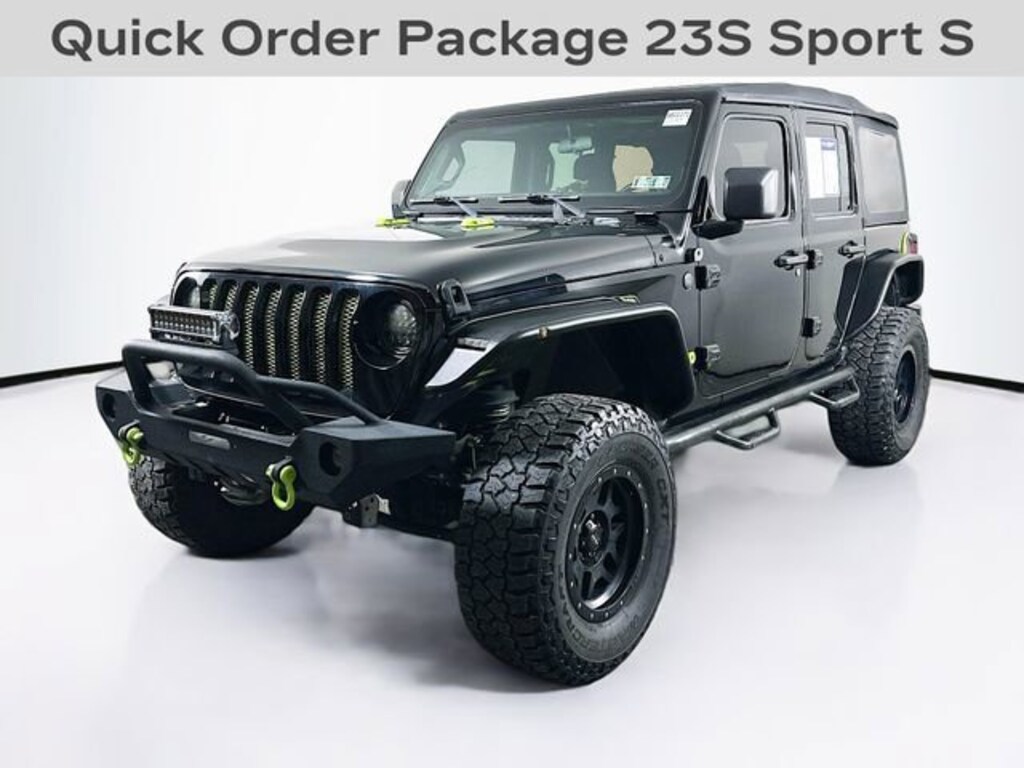 Used 2020 Jeep Wrangler Unlimited Sport S 4X4 SUV