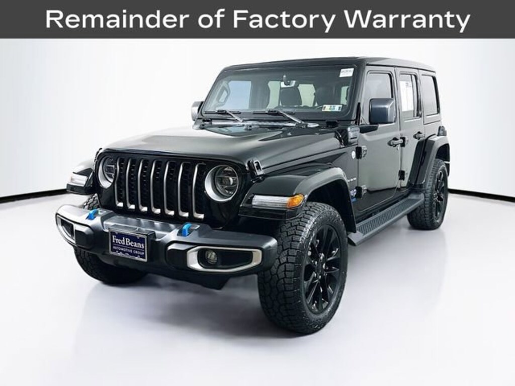 Used 2022 Jeep Wrangler 4xe Unlimited Sahara 4x4 SUV