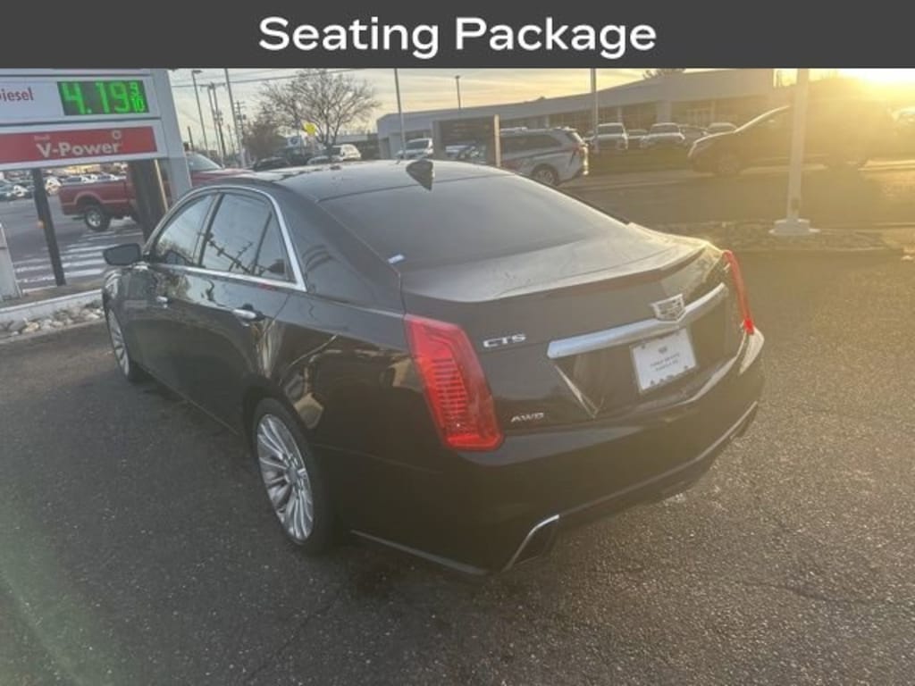 Used 2019 CADILLAC CTS Luxury AWD Car