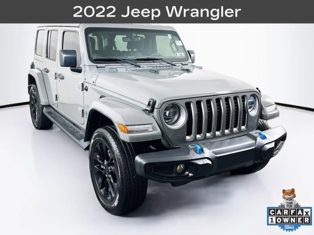 Used 2022 Jeep Wrangler 4xe Unlimited Sahara 4x4 SUV