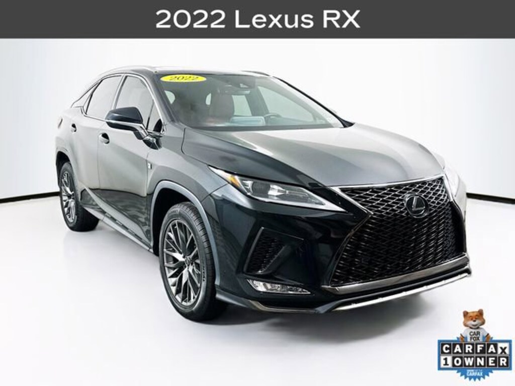 Used 2022 Lexus RX 350 F Sport Appearance SUV