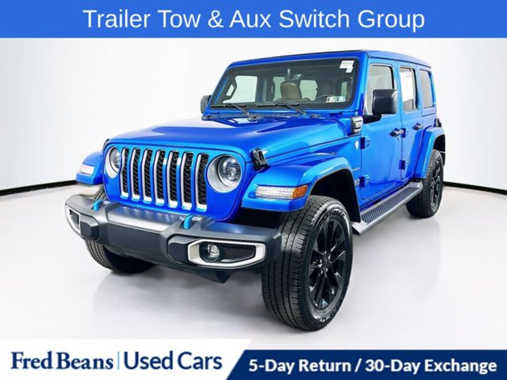 Used 2023 Jeep Wrangler 4xe Sahara 4xe SUV