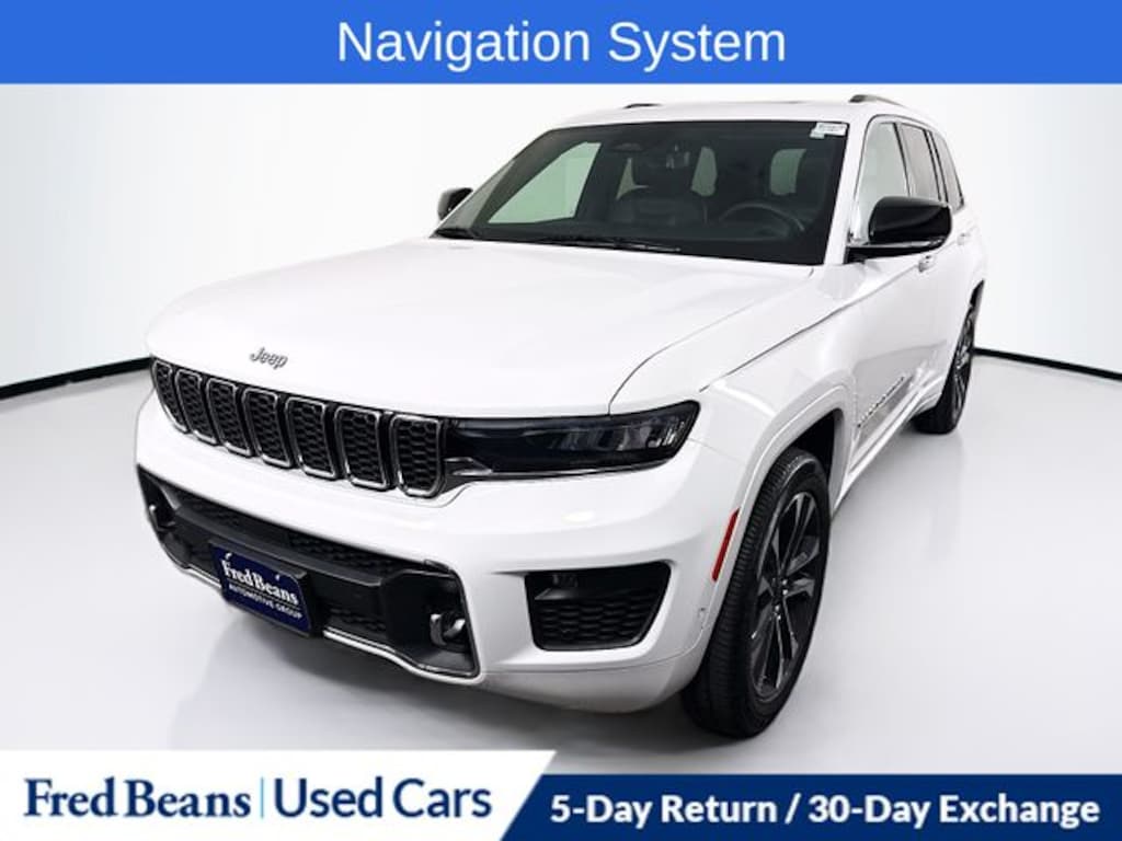 Certified 2023 Jeep Grand Cherokee Overland SUV