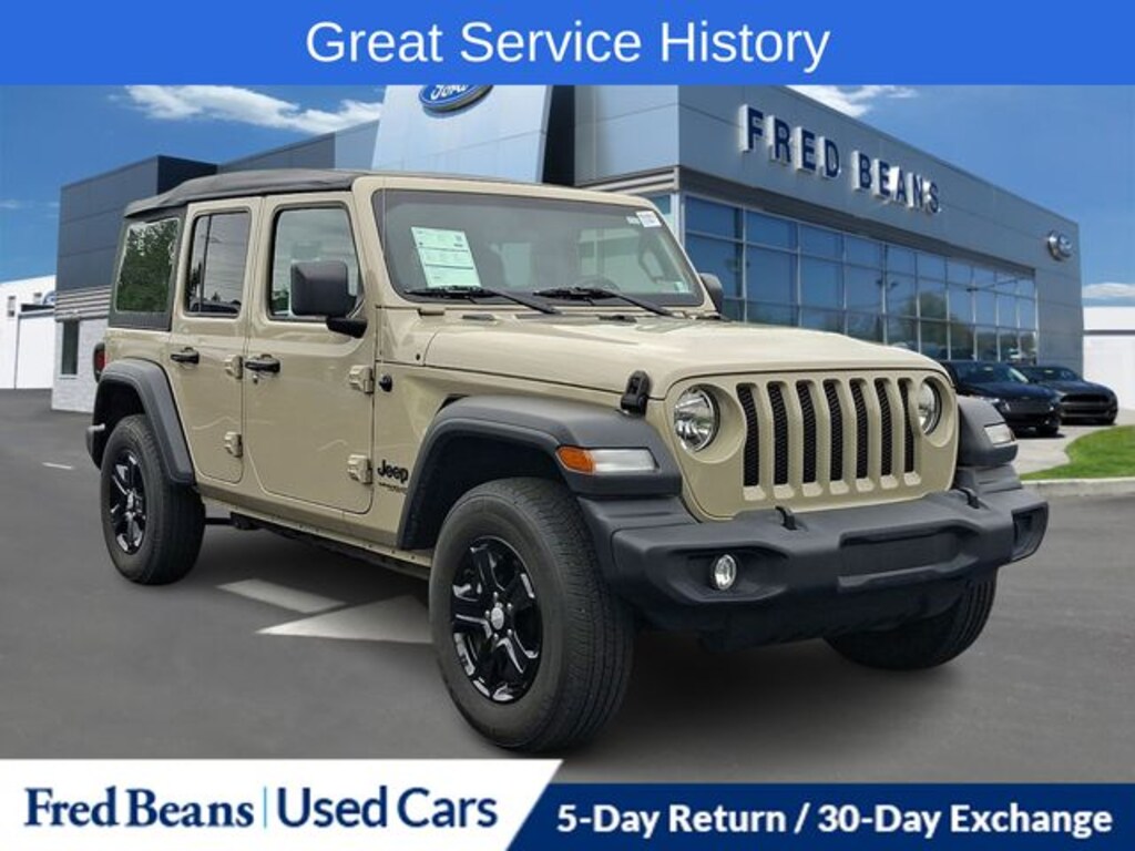 Used 2022 Jeep Wrangler Unlimited Sport S SUV