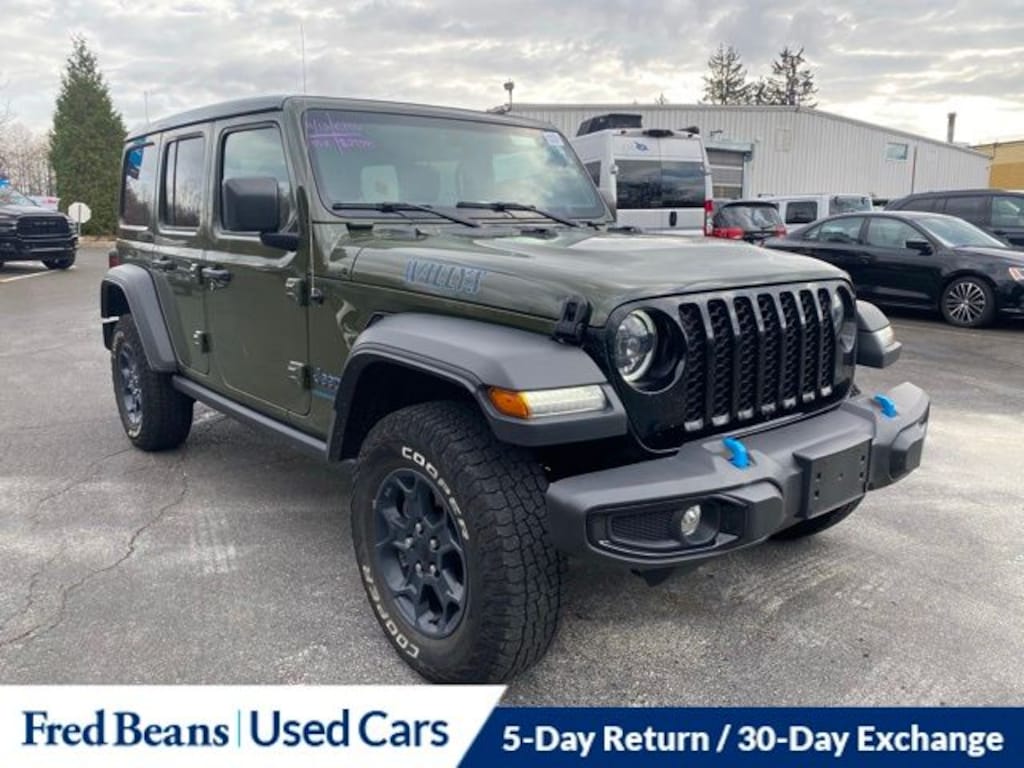 Used 2023 Jeep Wrangler Base 4xe SUV