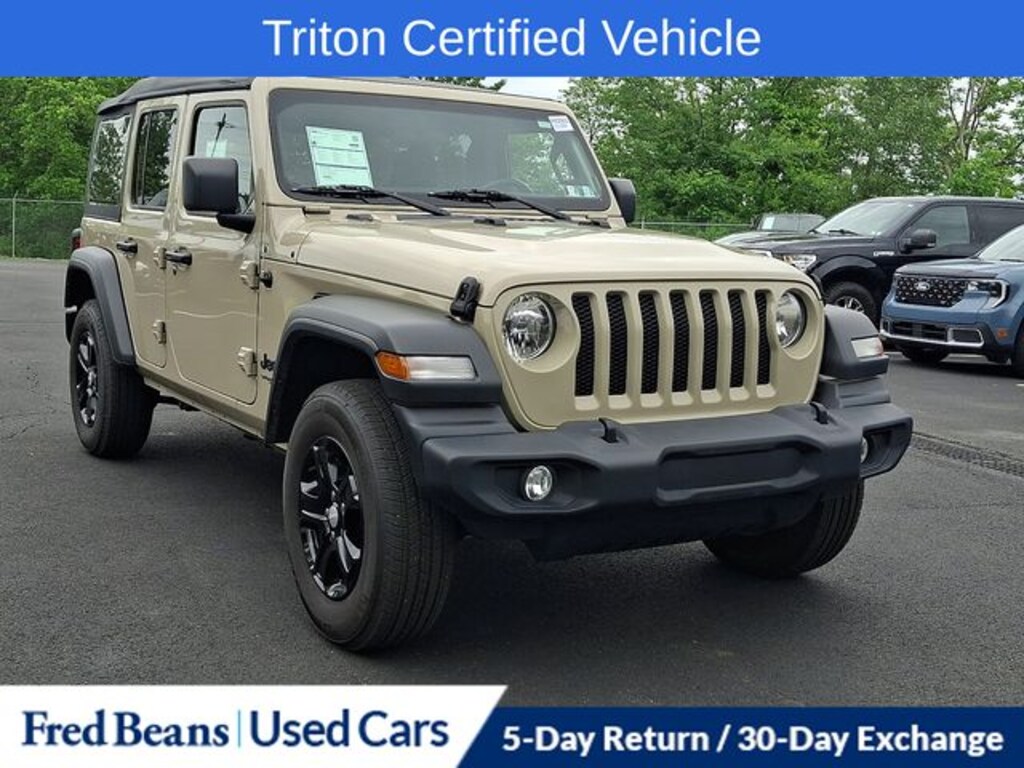 Used 2022 Jeep Wrangler Unlimited Sport S SUV