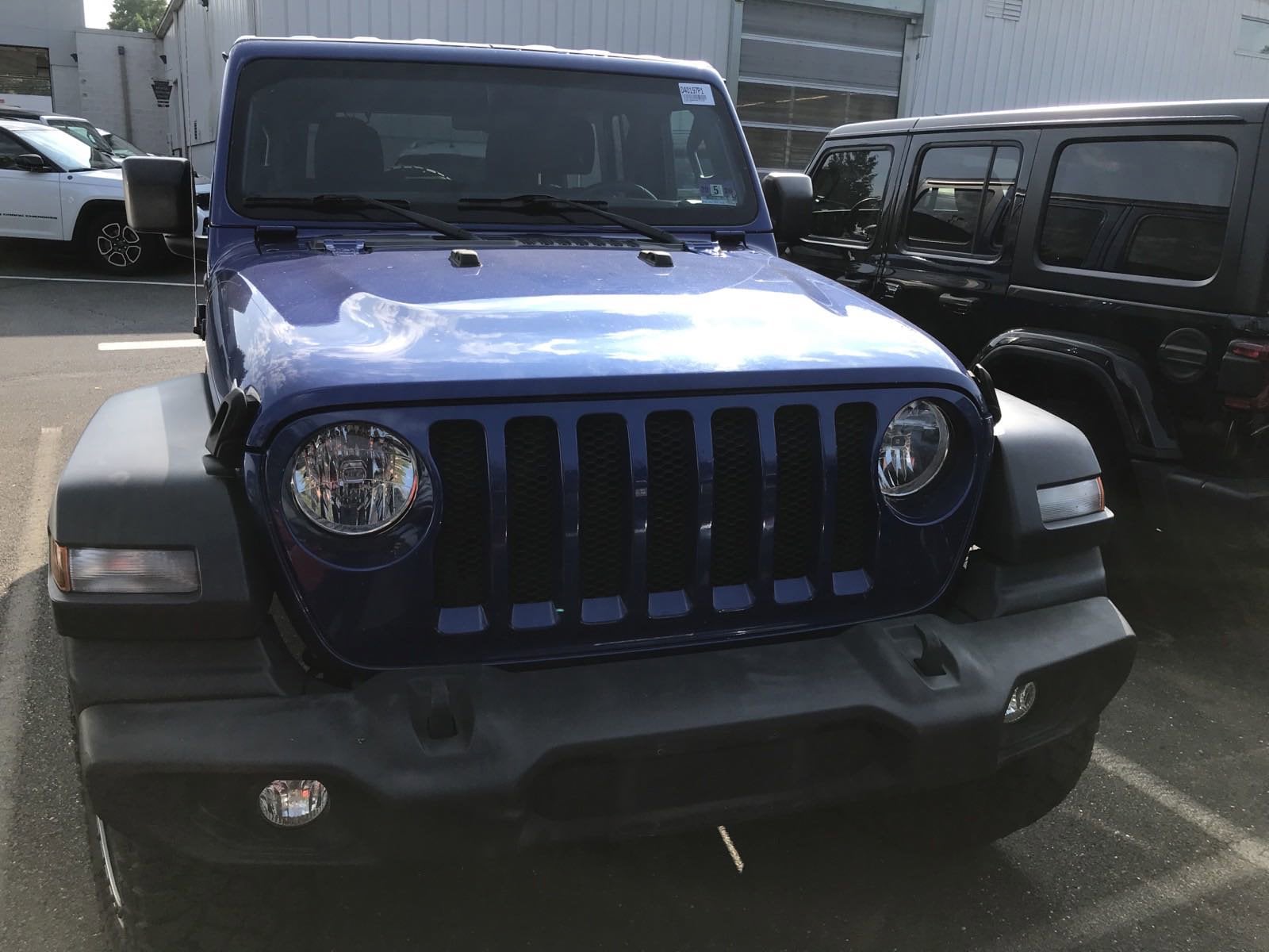 Used 2018 Jeep All-New Wrangler Unlimited Sport S with VIN 1C4HJXDN9JW222226 for sale in Doylestown, PA