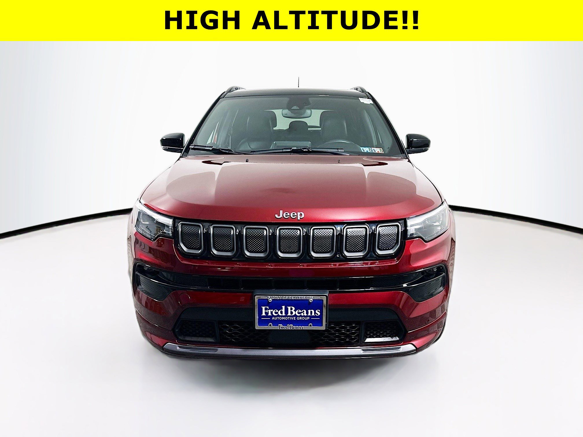 Used 2022 Jeep Compass High Altitude with VIN 3C4NJDCB8NT200013 for sale in Doylestown, PA