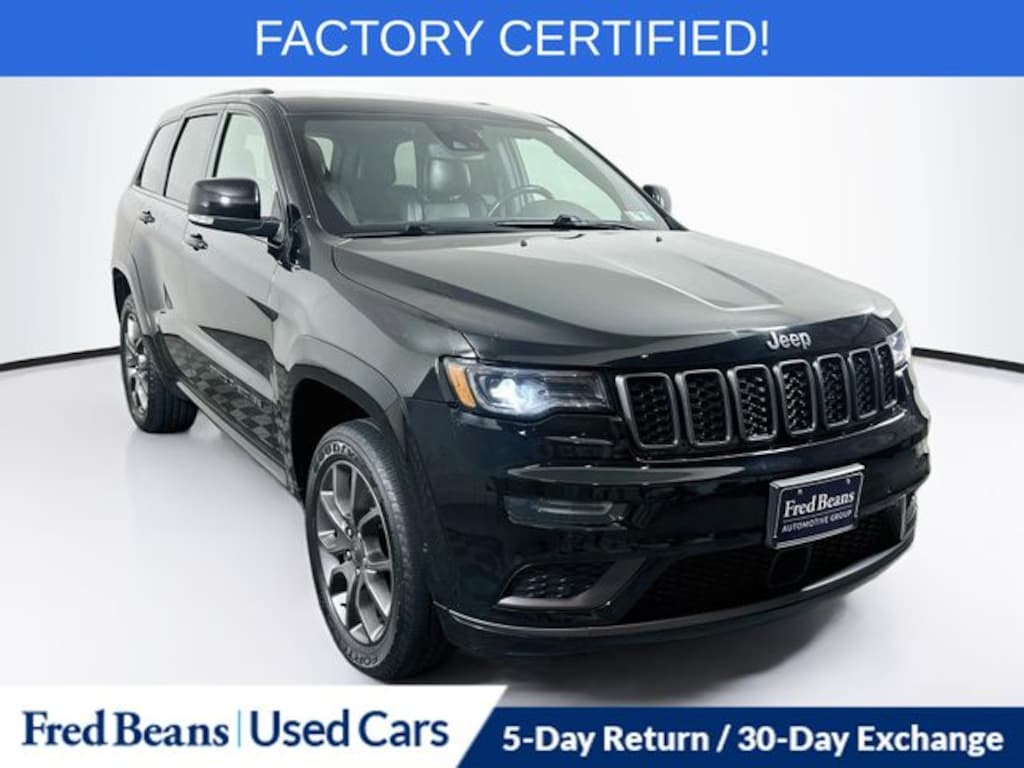 Certified 2021 Jeep Grand Cherokee Overland SUV