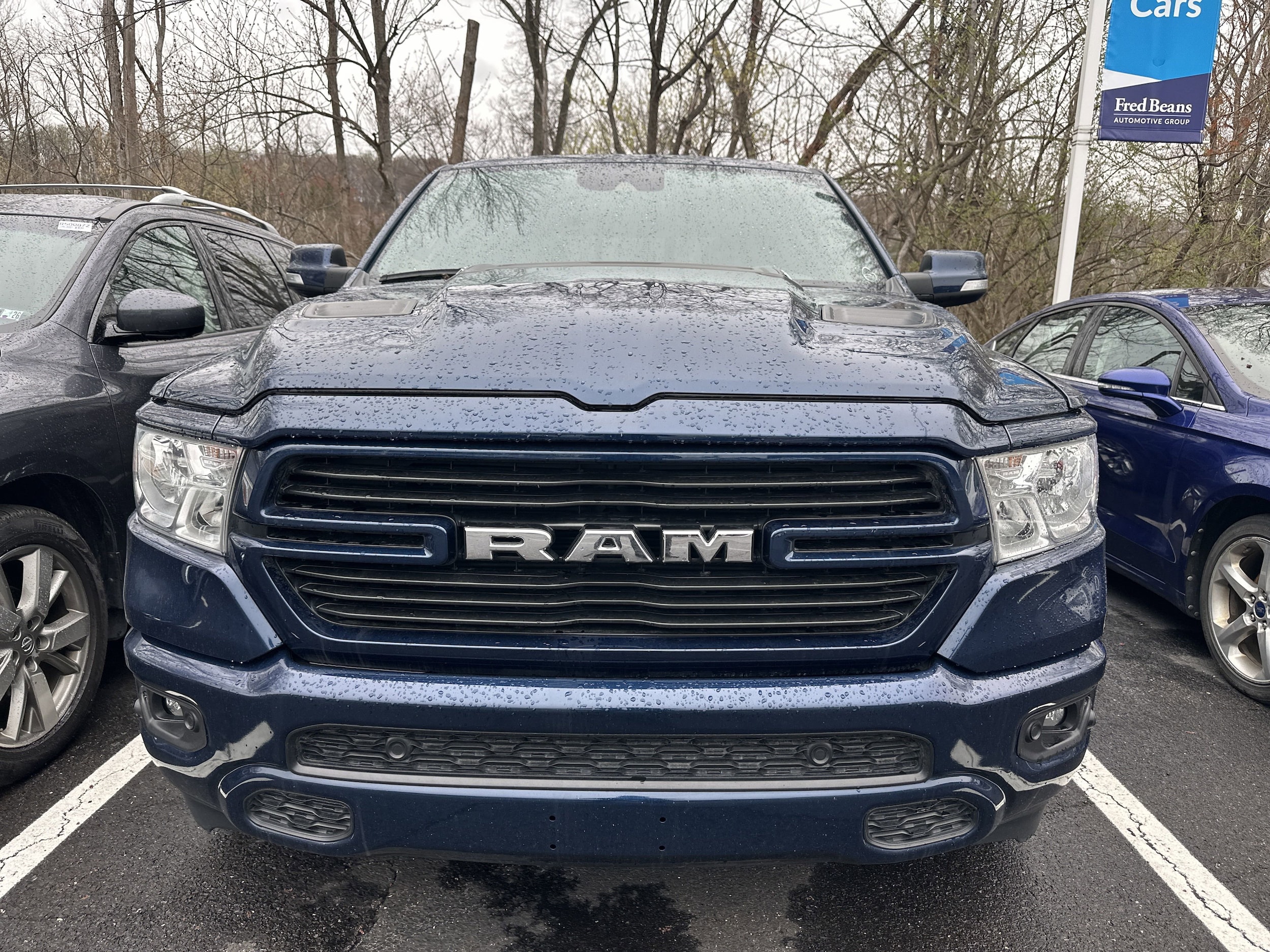 Used 2022 RAM Ram 1500 Pickup Laramie with VIN 1C6SRFJT2NN328824 for sale in Doylestown, PA