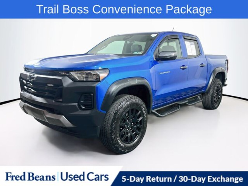 Used 2024 Chevrolet Colorado Trail Boss Truck Crew Cab