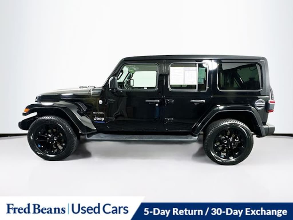 Used 2022 Jeep Wrangler Unlimited Sahara 4xe SUV